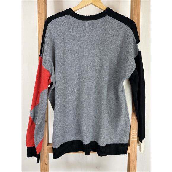 NWT Zaket & Plover Multicolor Crew Neck Long Sleeve Sweater #1154 Size XL - Picture 2 of 3